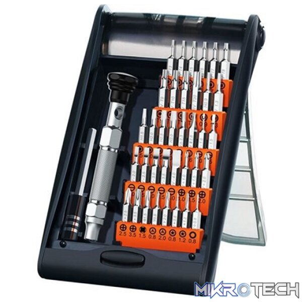 Product UGreen 80459 38-IN-1 Aluminium Alloy Screwdriver Set With Ergonomic Handle And Cover Suitable For Repairs - Black Colour. - Image 1