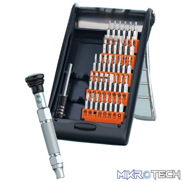 UGreen 80459 38-IN-1 Aluminium Alloy Screwdriver Set With Ergonomic Handle And Cover Suitable For Repairs - Black Colour. - Image 2
