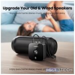 UGreen 40759 Wireless Bluetooth 5.1 Audio Receiver Adapter with 3.5mm and 2RCA Audio Output Ports - Black Colour - Image 4