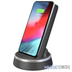 Energizer Ultimate QE10006PQ 2-In-1 QI Wireless Charging Station With 10,000mAh, PowerDelivery 3.0 And Dual Output Design With USB-C Port And Wireless Charger - Black Colour - Image 3