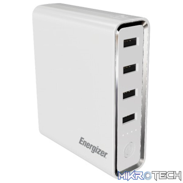 Product Energizer Ultimate XP20001PD 20,000mAh USB-C PowerDelivery Power Hub With 1X USB-C And 4X USB-A Output Ports And Recharge Via USB-C / Micro-USB Input Port With 3A Quick Charging - White Colour - Image 1