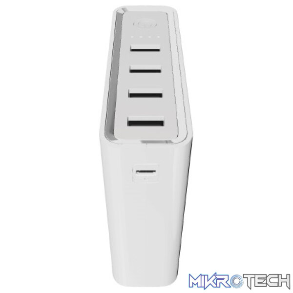 Energizer Ultimate XP20001PD 20,000mAh USB-C PowerDelivery Power Hub With 1X USB-C And 4X USB-A Output Ports And Recharge Via USB-C / Micro-USB Input Port With 3A Quick Charging - White Colour - Image 2