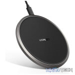 UGreen 50517 USB 10W(max) Qi Wireless Charger With LED Status Indicator and Anti-Slip Charging Pad Design & Supports Fast Charging Protocol - Black Colour