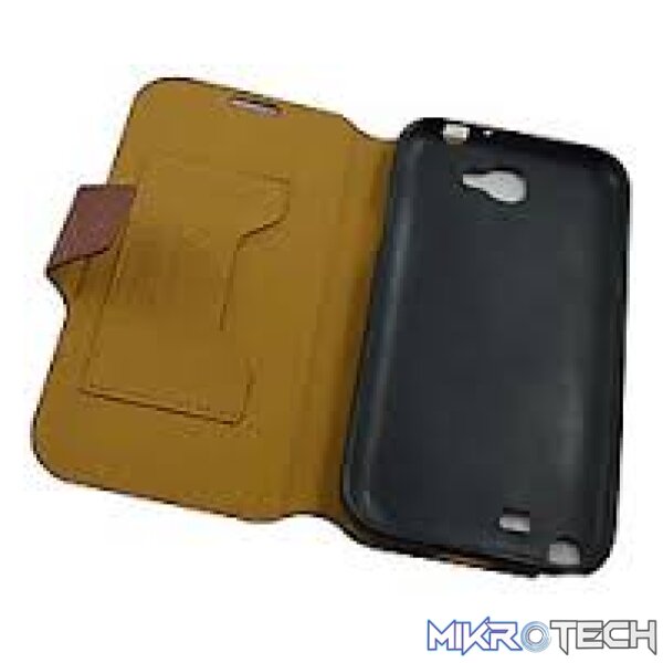 Cooler Master Traveler N2U-100 Carbon Texture Folio For Samsung Galaxy Note II - Bronze Colour - Image 3