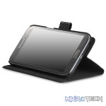 Cooler Master Traveler N2U-100 Carbon Texture Folio For Samsung Galaxy Note II - Black Colour - Image 4