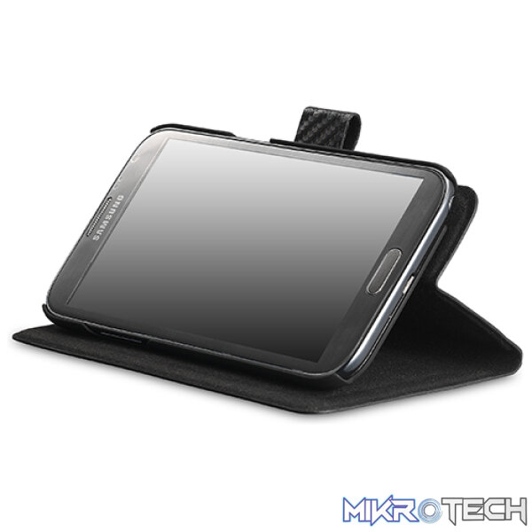 Cooler Master Traveler N2U-100 Carbon Texture Folio For Samsung Galaxy Note II - Black Colour - Image 4