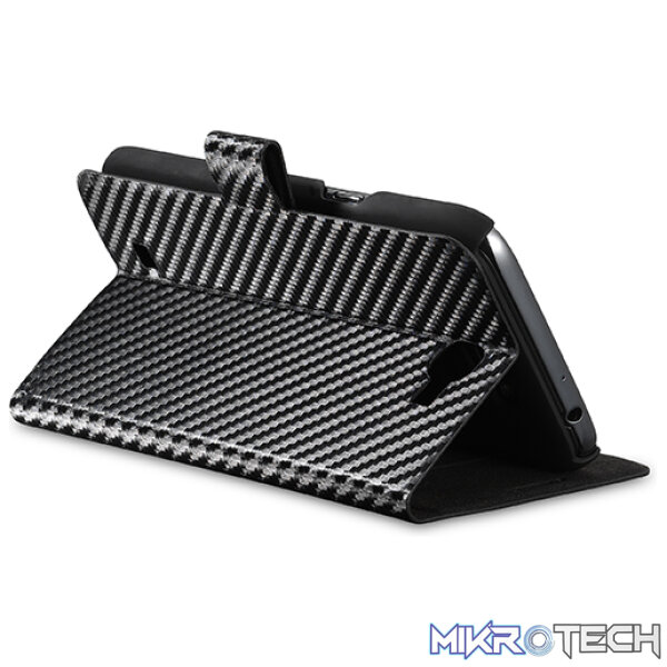 Cooler Master Traveler N2U-100 Carbon Texture Folio For Samsung Galaxy Note II - Black Colour - Image 5