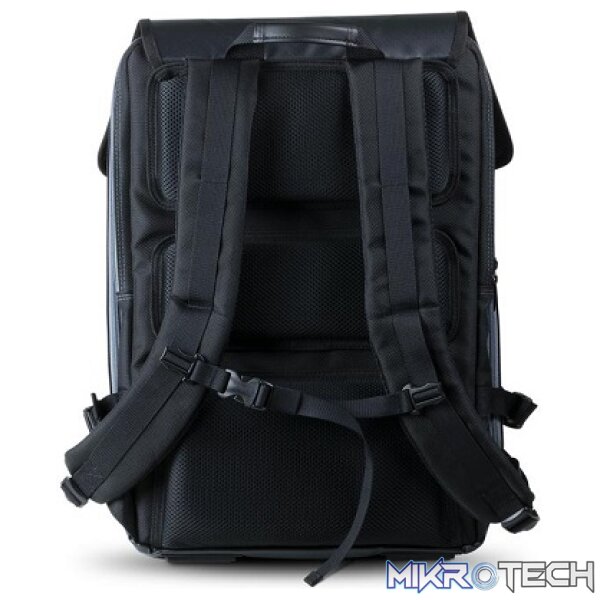 Cooler Master MasterAccessory XL Gaming BackPack With 11 Reinforced Compartments, Waterproof Top Cover+Ergonomic Back Support And Ventilation - Black Colour - Image 2