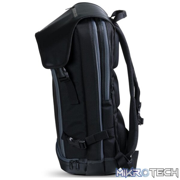 Cooler Master MasterAccessory XL Gaming BackPack With 11 Reinforced Compartments, Waterproof Top Cover+Ergonomic Back Support And Ventilation - Black Colour - Image 3