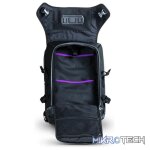 Cooler Master MasterAccessory XL Gaming BackPack With 11 Reinforced Compartments, Waterproof Top Cover+Ergonomic Back Support And Ventilation - Black Colour - Image 4