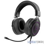 Cooler Master CH331 USB Gaming Headset With 50mm Neodymium Drivers And Omnidirectional Detachable Boom Microphone - Black Colour