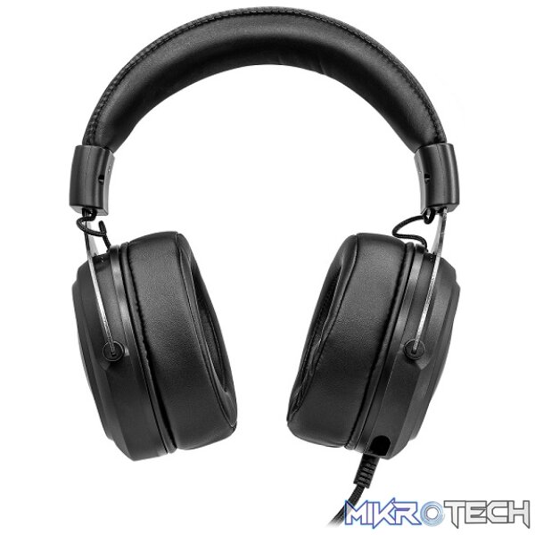 Cooler Master CH331 USB Gaming Headset With 50mm Neodymium Drivers And Omnidirectional Detachable Boom Microphone - Black Colour - Image 2