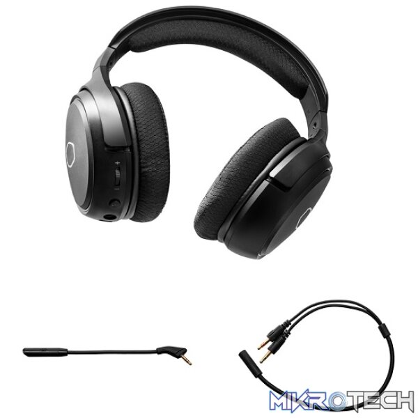 Cooler Master MH-630 3.5mm AUX Gaming Headset With 50mm Neodymium Driver And Detachable Omni-Directional Boom Microphone - Black Colour - Image 4