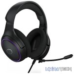 Cooler Master MH-650 USB RGB Virtual 7.1 Channel Gaming Headset With 50mm Neodymium Driver And Detachable Omni-Directional Boom Microphone - Black Colour - Image 2