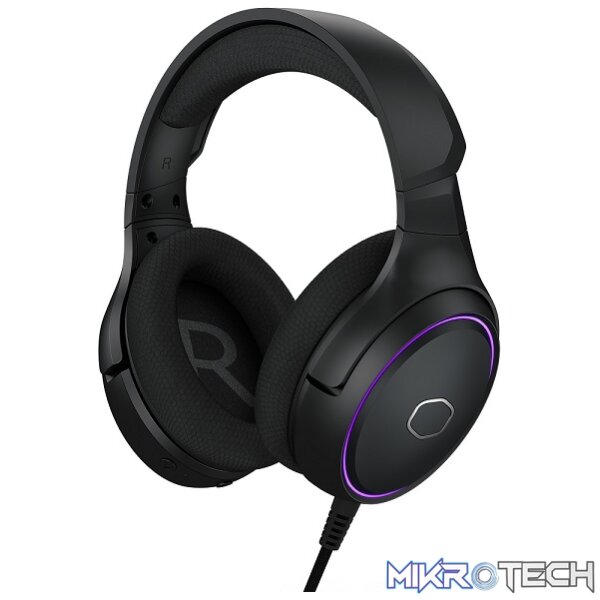Cooler Master MH-650 USB RGB Virtual 7.1 Channel Gaming Headset With 50mm Neodymium Driver And Detachable Omni-Directional Boom Microphone - Black Colour - Image 3