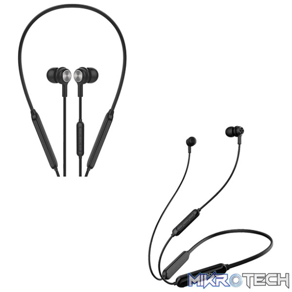 Microlab BOLT200 Premium Wireless Neckband Earbuds With Bluetooth Technology, Built-in Microphone And IPX5 Waterproof And Sweat Reistance - Black Colour - Image 4