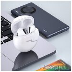 Microlab Wisepods 10 True Wireless Bluetooth 5.0 Earbuds With Built-in USB-C Charging Port And Lithium Battery Of 30mAh - White Colour - Image 4