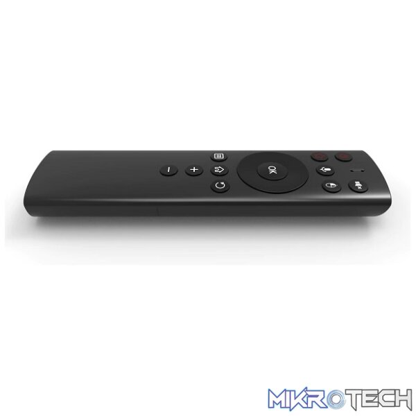 SigmaLink RC02F 2.4GHz Wireless Voice Remote Controller With USB Receiver, Built-in With High-Precision Microphone And Supports Google Voice Search / Skype / WhatsApp And Facebook - Black Colour - Image 2