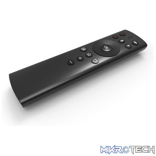 SigmaLink RC02F 2.4GHz Wireless Voice Remote Controller With USB Receiver, Built-in With High-Precision Microphone And Supports Google Voice Search / Skype / WhatsApp And Facebook - Black Colour - Image 4