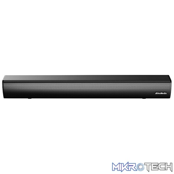 AVerMedia GS331 2.0CH SonicBlast Soundbar With Bluetooth 4.0 And Delivers 40Watts Of Power And Including 3X Different EQ Modes - Black Colour - Image 3