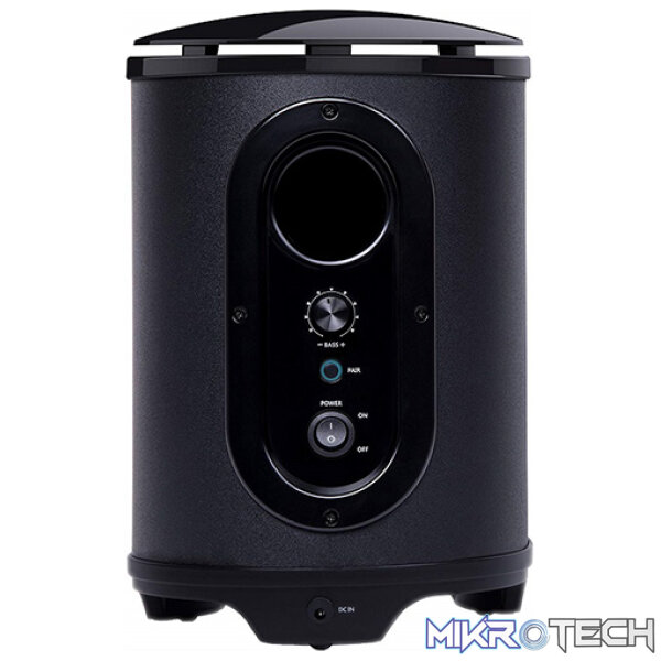 Product AVerMedia GS335 SonicBlast Wireless Subwoofer With 5.8GHz Wireless Connection And Offers 70Wtt Power - Black Colour - Image 1