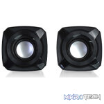 Microlab B16 2.0CH USB-Powered Desktop Speaker With External Knob For Easy Adjustment, 3.5mm Stereo Jack And Supports 5-Watt RMS Output Power - Black Colour - Image 3