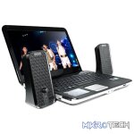 Microlab B55 2.0CH USB-Powered Desktop Speaker With Convenient Front Panel Volume Control And Power LED And Supports 3.5mm Stereo Connection - Black Colour - Image 4