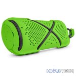 Microlab D22 Bluetooth 4.0 2X3.5Watt Splashproof Portable Speaker With Built-in FM Tuner And Microphone And Support TF Card - Neon Green Colour - Image 2