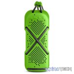 Microlab D22 Bluetooth 4.0 2X3.5Watt Splashproof Portable Speaker With Built-in FM Tuner And Microphone And Support TF Card - Neon Green Colour - Image 3