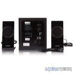Microlab M660 2.1CH Bluetooth Subwoofer Speaker With Built-In 3.5mm Audio Input Jack And Crystal Clear Satellites For Dynamic Audio Movements - Black Colour - Image 2