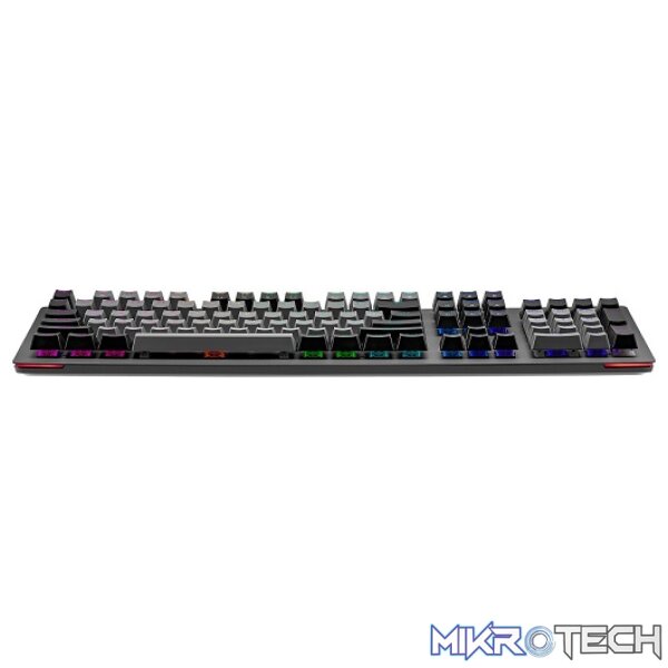 Cooler Master CK352 USB Mechanical RGB Sandblasted Aluminum Keyboard With Red Switch (US Layout) - Space Grey/Black Colour - Image 3