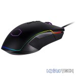 Cooler Master CM310 USB RGB Gaming Mouse With Rubber Side Grips And Optical Adjustable 10K DPI Sensor - Black Colour - Image 2