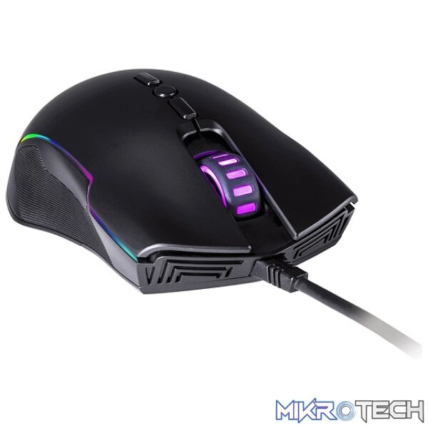 Cooler Master CM310 USB RGB Gaming Mouse With Rubber Side Grips And Optical Adjustable 10K DPI Sensor - Black Colour - Image 4