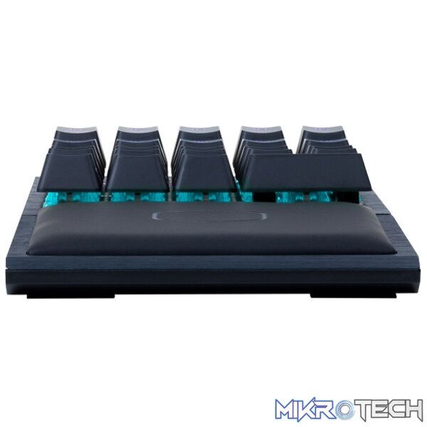 Cooler Master CP-01 24 GateronMX RED Switch USB RGB ControlPad With Fully Programmable Dedicated Macro Keys And Wrist Rest And On-The-Fly Lighting Control - Gunmetal Black Colour - Image 3