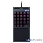 Cooler Master CP-01 24 GateronMX RED Switch USB RGB ControlPad With Fully Programmable Dedicated Macro Keys And Wrist Rest And On-The-Fly Lighting Control - Gunmetal Black Colour - Image 4