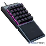 Cooler Master CP-01 24 CherryMX RED Switch USB RGB ControlPad With Fully Programmable Dedicated Macro Keys And Wrist Rest And On-The-Fly Lighting Control - Gunmetal Black Colour - Image 2