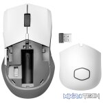Cooler Master MM311 2.4GHz Wireless Mouse With Ambidextrous Shape Design & PixArt PAW 3325 Sensor With 10K DPI - White Colour - Image 4