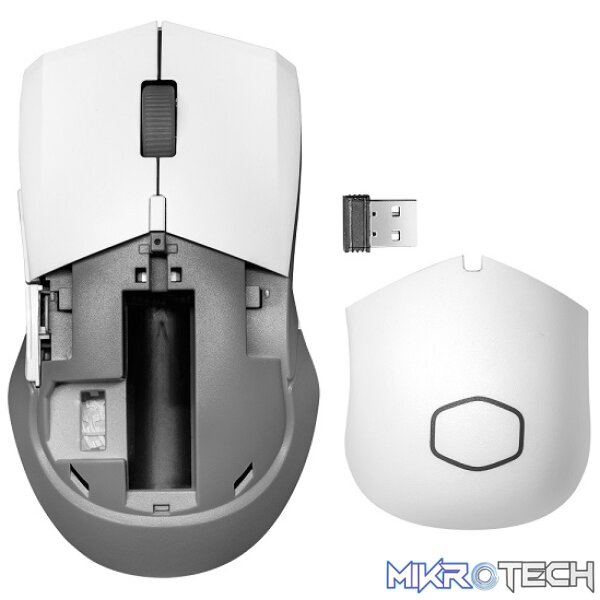 Cooler Master MM311 2.4GHz Wireless Mouse With Ambidextrous Shape Design & PixArt PAW 3325 Sensor With 10K DPI - White Colour - Image 4