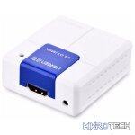 UGreen 40223 HDMI Female to AV (R/W/Y) Female Adapter with Gold-Plated HDMI Port & Supports Video and Audio simultaneously - White Colour - Image 2