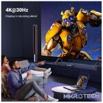 UGreen 90909A HDMI / VGA 4K@30Hz (Max) Wireless Display Transmitter And Receiver Upto 50m (1080P) (Without Signal Interference) Supporting Audio - Grey Colour - Image 2