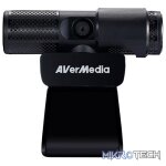 AVermedia Video Conference Kit 317 With Fhd Webcam And High-Quality Over-Ear Headphones - Black Colour - Image 2