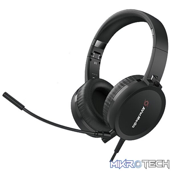 AVermedia Video Conference Kit 317 With Fhd Webcam And High-Quality Over-Ear Headphones - Black Colour - Image 3