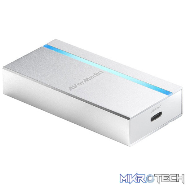 Product AVermedia Extreme Cap UVC BU110 Hdmi To USB3.0 Converter Simply Plug-and-Play Any HDMI Video Source 1080@60Hz And Compatible With Windows / Mac / Linux - White Colour - Image 1
