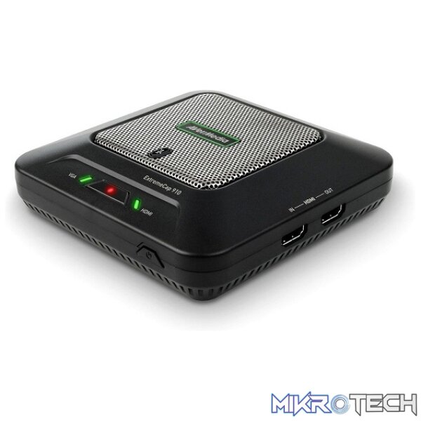 Product AVerMedia CV910 Extreme Cap Capture Device With 360-Degree Microphone And HD Video Capturing - Black Colour - Image 1