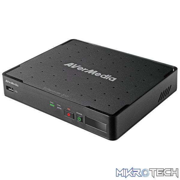 AVerMedia ER310 EZ-Recorder DVR Capture Device With HDMI And Record File In Formats Like MP4 And JPG - Black Colour - Image 3
