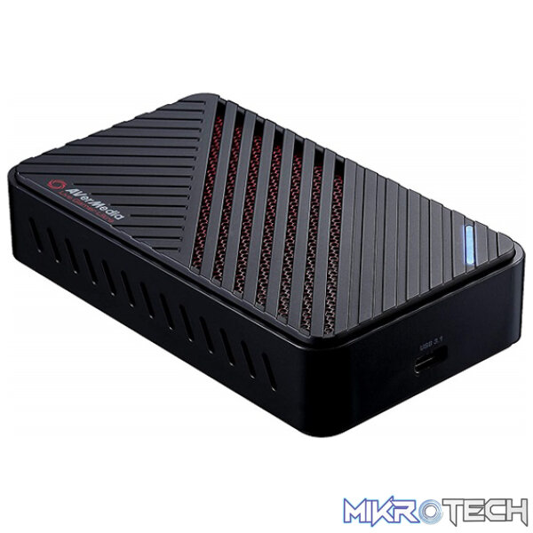 Product AVerMedia GC553 4K Live Gamer Ultra Capture Device With 4K@60Hz HDR Video Pass-Through And 100% Lag-Free - Black Colour - Image 1