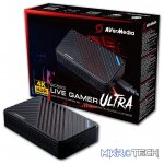 AVerMedia GC553 4K Live Gamer Ultra Capture Device With 4K@60Hz HDR Video Pass-Through And 100% Lag-Free - Black Colour - Image 4