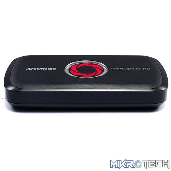 Product AVerMedia GL310 Live Gamer Plus Lite Capture Device Supporting 1080P Resolution And Hot Button Design - Black Colour - Image 1