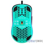 DeepCool MC310 Ultralight RGB/USB Gaming Mouse Optical Sensor 12800K DPI And 7X Programmable Buttons And Ambidextrous Shape - Black Colour - Image 4