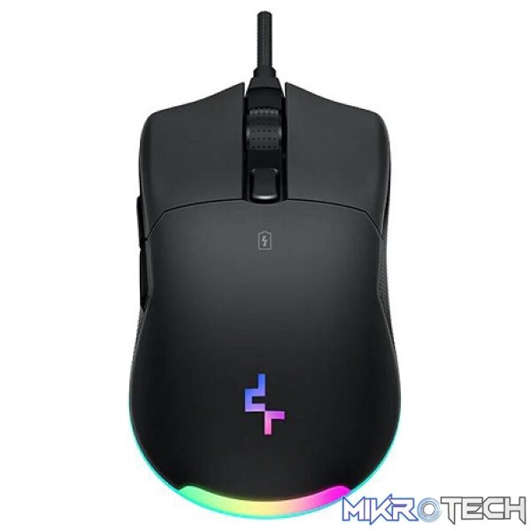 Product DeepCool MG510 Wireless Gaming Mouse With Low-Profile Ambidextrous Shape and Pixart PAW3370 Sensor 19K DPI - Black Colour - Image 1